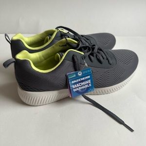 Sketchers Mens Memory Foam Washable Grey Size 11